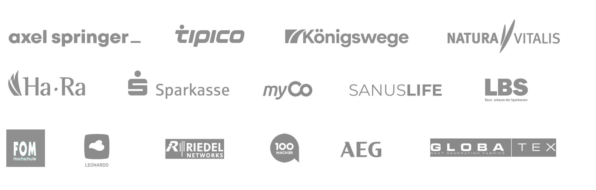 Creaunion Software Kunden Logos